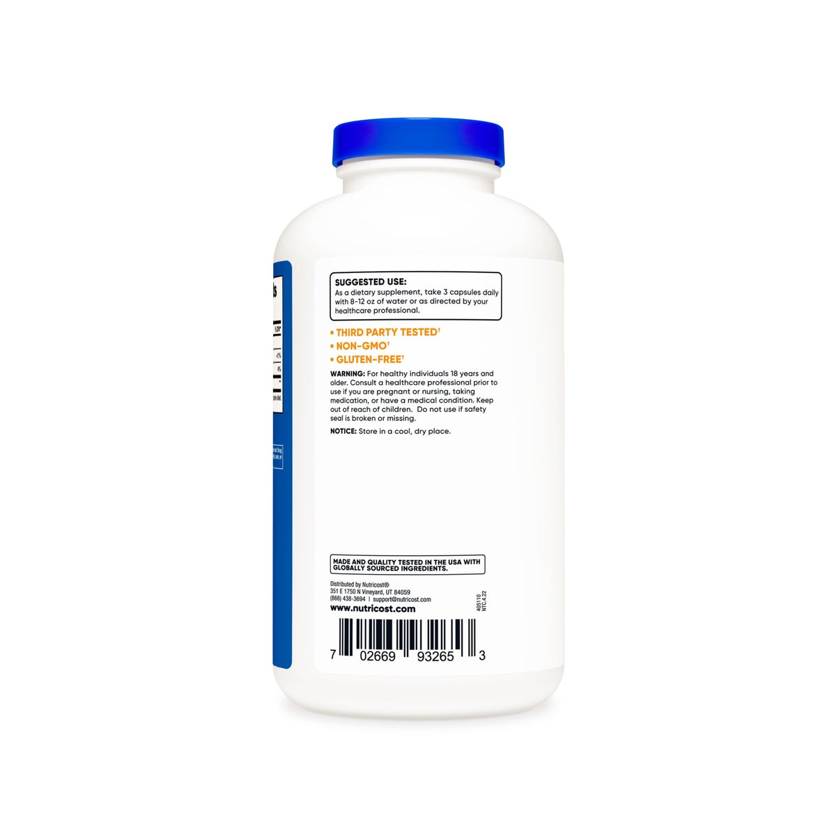 Nutricost Psyllium Husk Capsules - Image 3