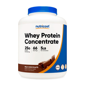 Nutricost Whey Protein Concentrate Powder (5LB)
