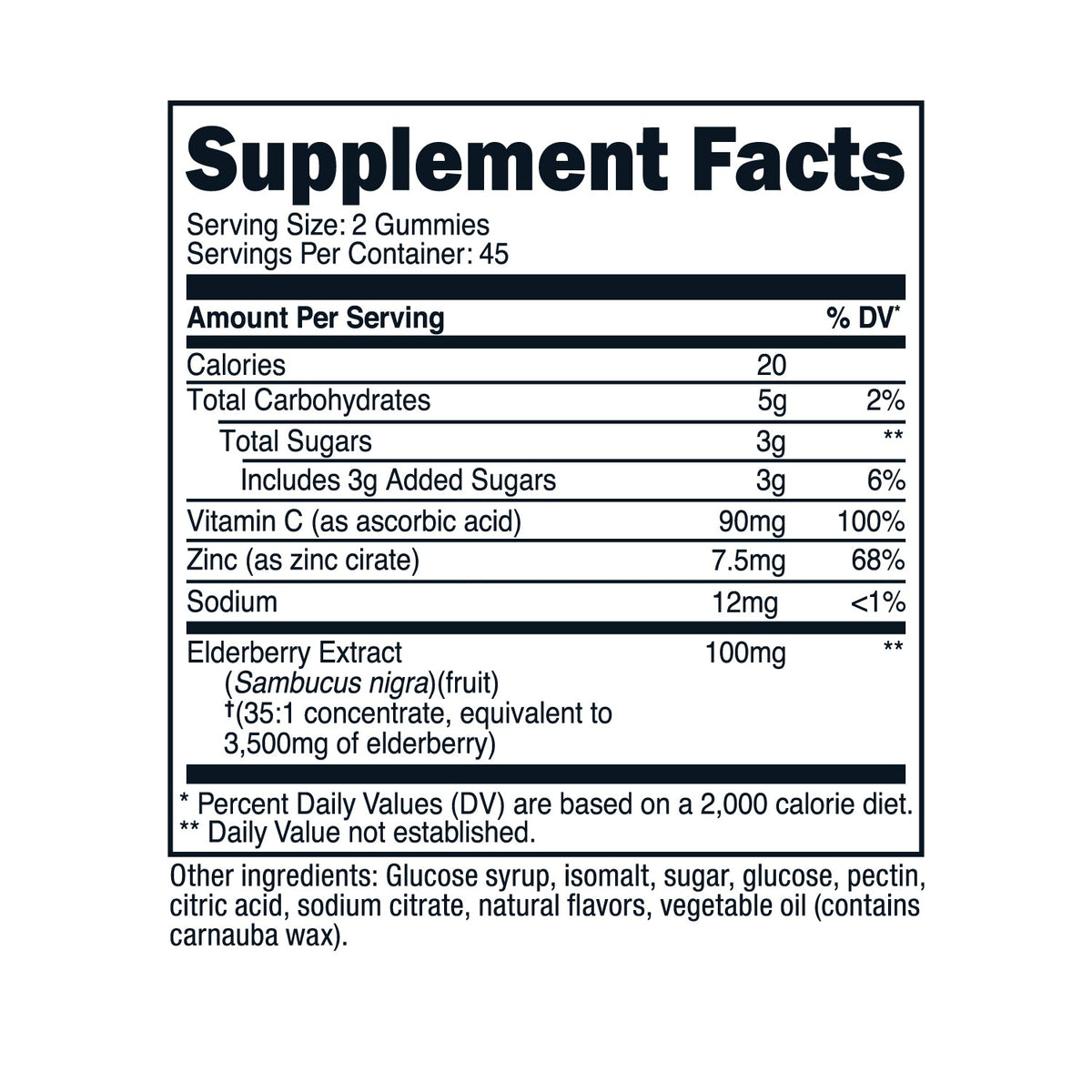 Nutricost Elderberry Gummies (with Vitamin C & Zinc) - Image 3