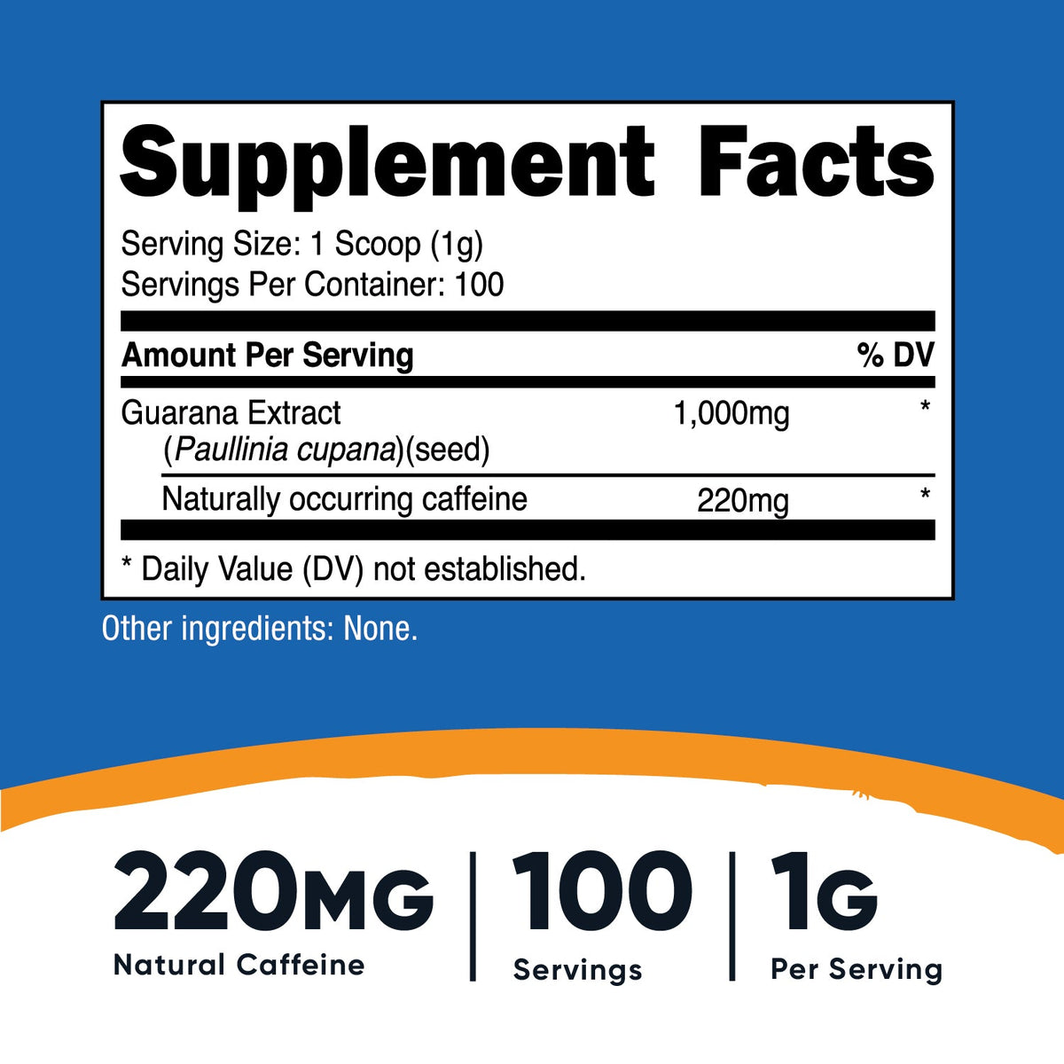 Nutricost Guarana Powder - Image 3