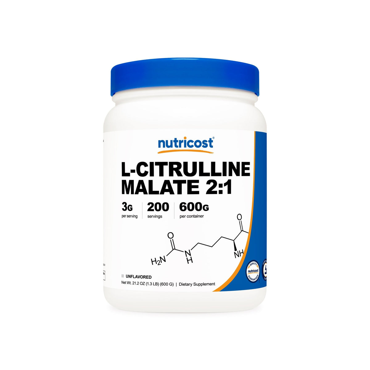 Nutricost L-Citrulline Malate (2:1) Unflavored Powder - Image 4