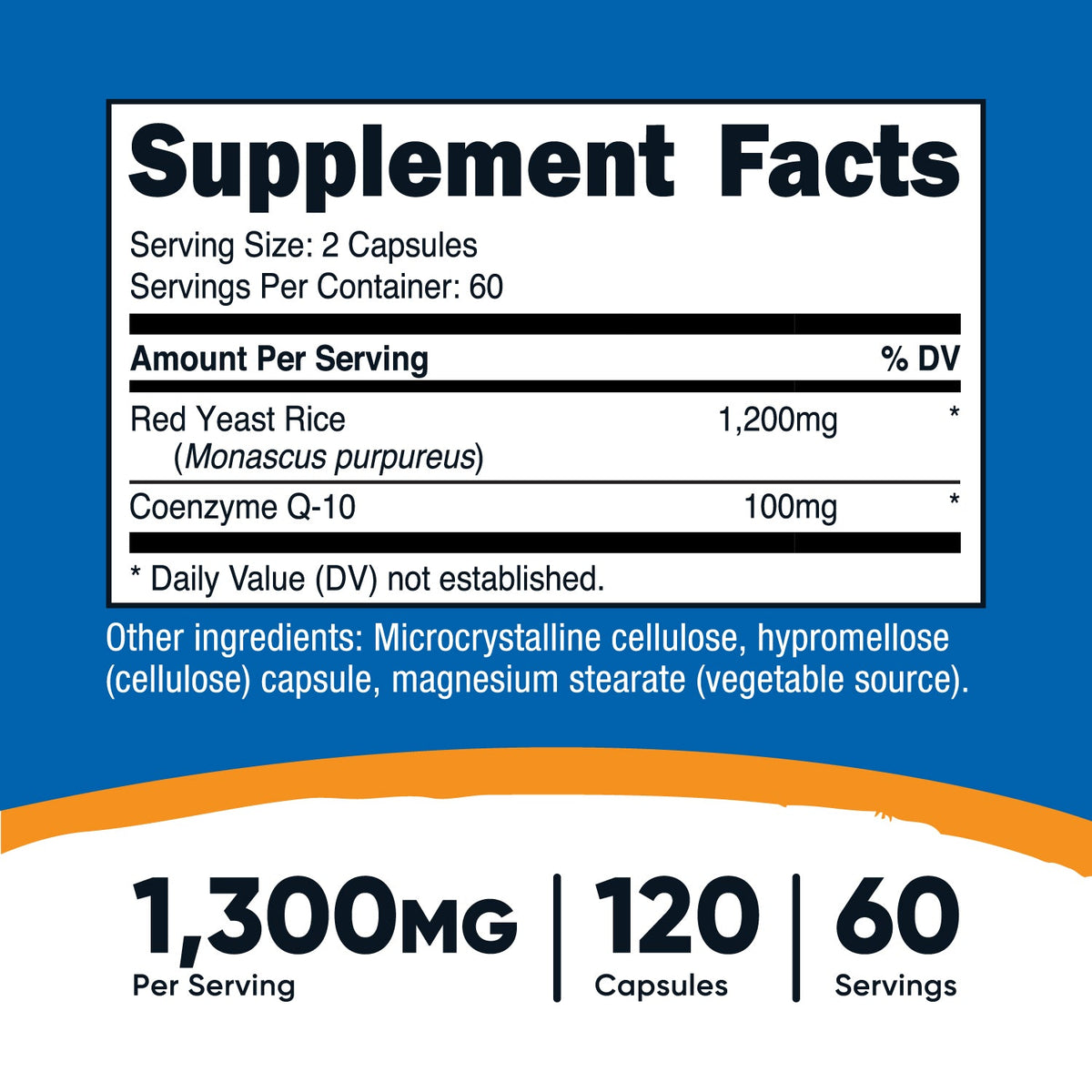 Nutricost Red Yeast Rice with CoQ10 - Image 3