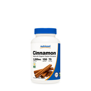 Nutricost Cinnamon Made with Organic Ceylon Capsules