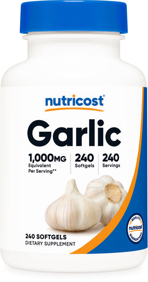 Nutricost Garlic Softgels