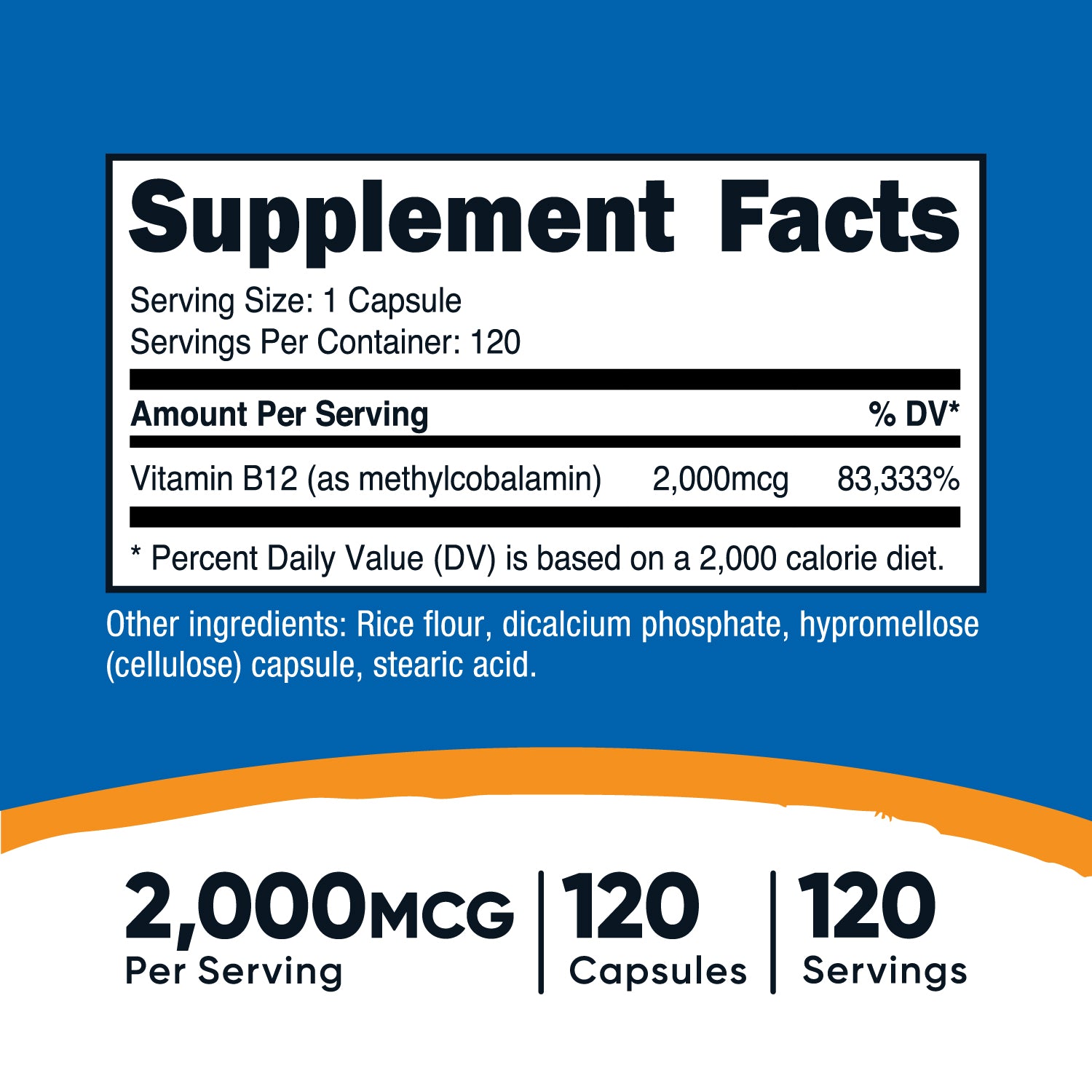 Nutricost Vitamin B12 Capsules