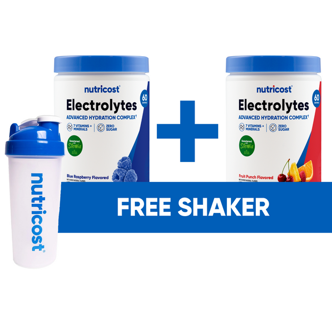 Electrolytes Bundle (2 Tubs) + Free Shaker Bottle