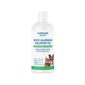 Nutricost Pets Alaskan Salmon Oil Liquid [32 OZ]