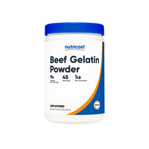 Nutricost Beef Gelatin Powder