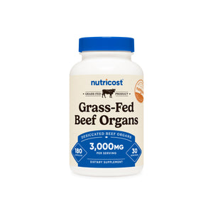 Nutricost Grass Fed Beef Organs