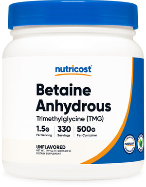 Nutricost Betaine Anhydrous (TMG) Powder