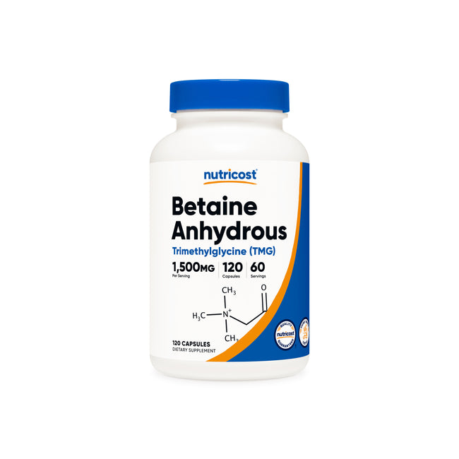 Nutricost Betaine Anhydrous (TMG) Capsules