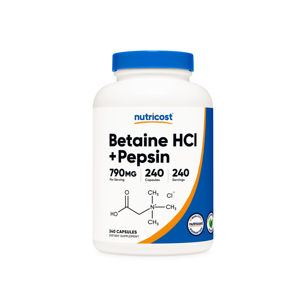 Nutricost Nutricost Betaine HCl + Pepsin Capsules