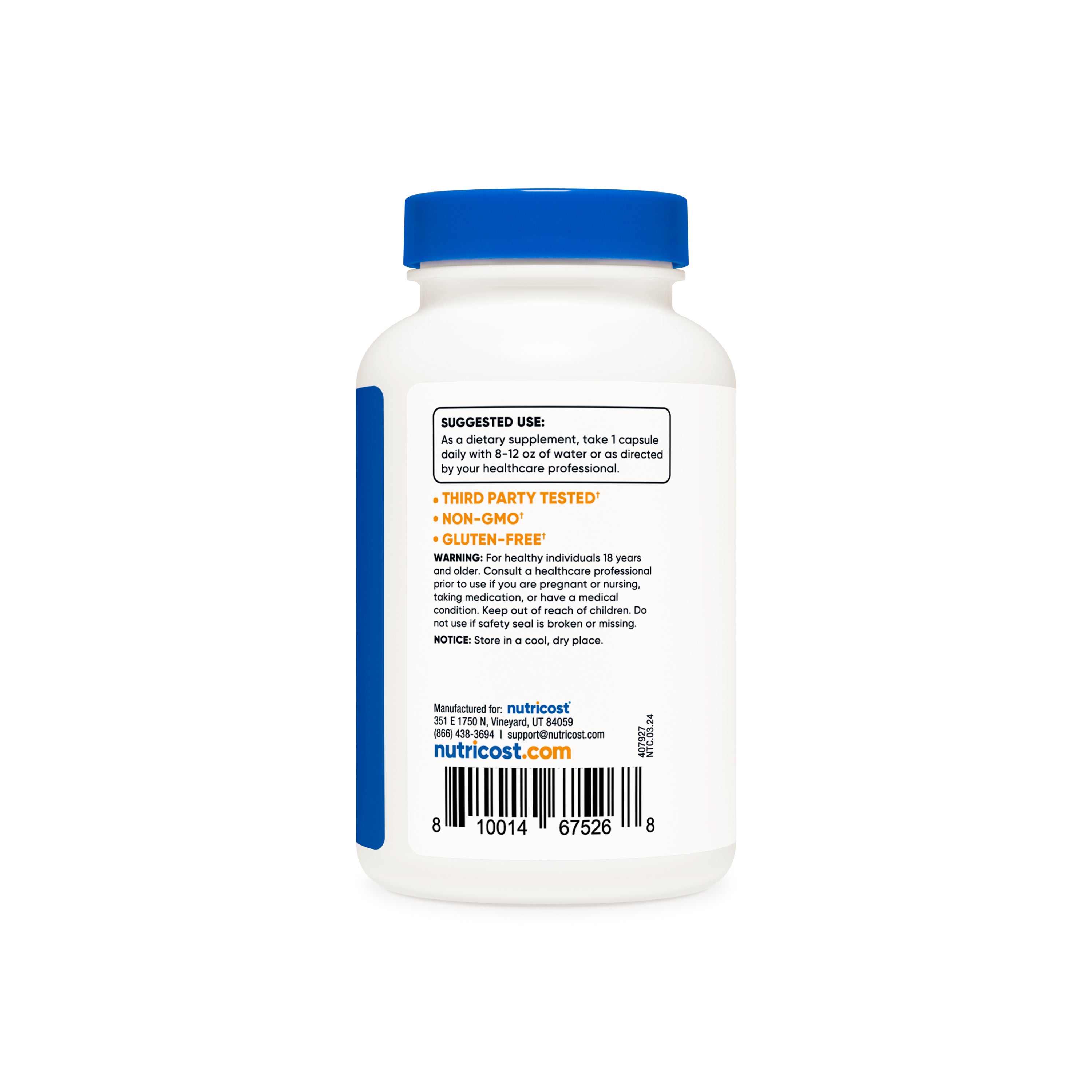 Nutricost Biotin Capsules