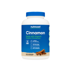 Nutricost Cinnamon Made with Organic Ceylon Capsules