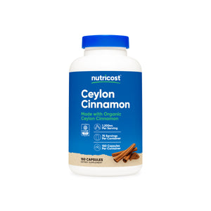 Nutricost Cinnamon Made with Organic Ceylon Capsules