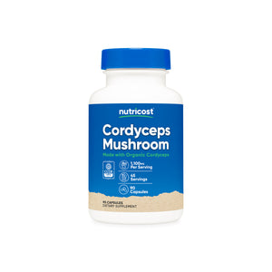 Nutricost Made With Organic Cordyceps Capsules