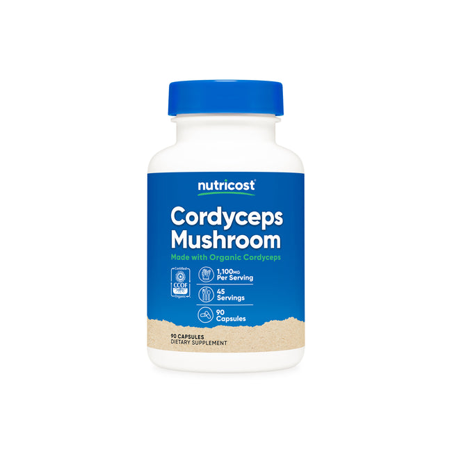 Nutricost Made With Organic Cordyceps Capsules