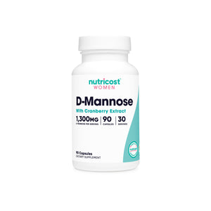 Nutricost D-Mannose with Cranberry Extract for Women