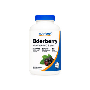 Nutricost Elderberry & Ginger Root Extract