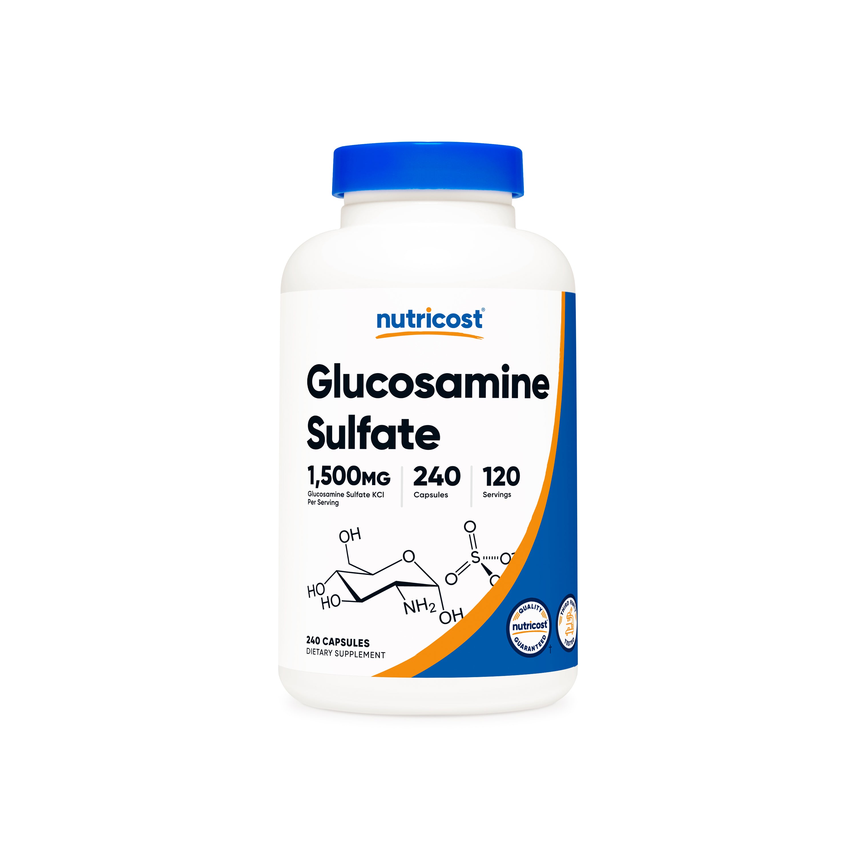 Nutricost Glucosamine Sulfate Capsules Nutricost Glucosamine Sulfate Capsules