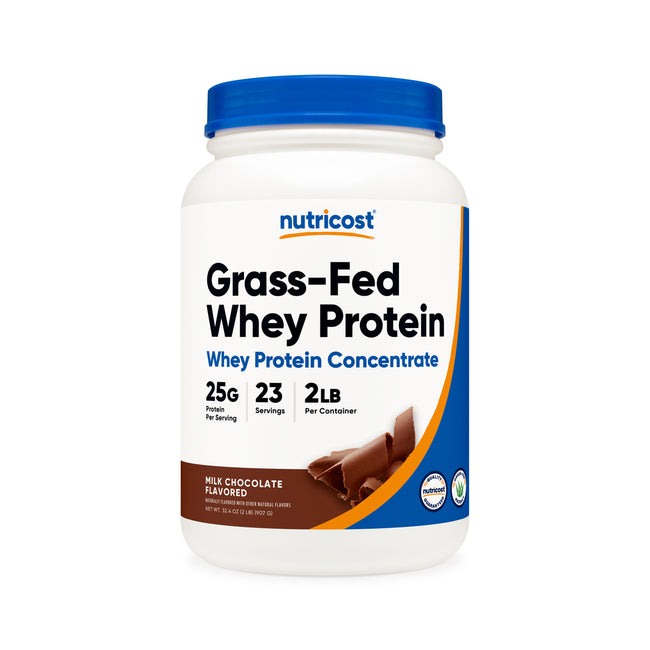 Nutricost Grass-Fed Whey Protein Concentrate Powder