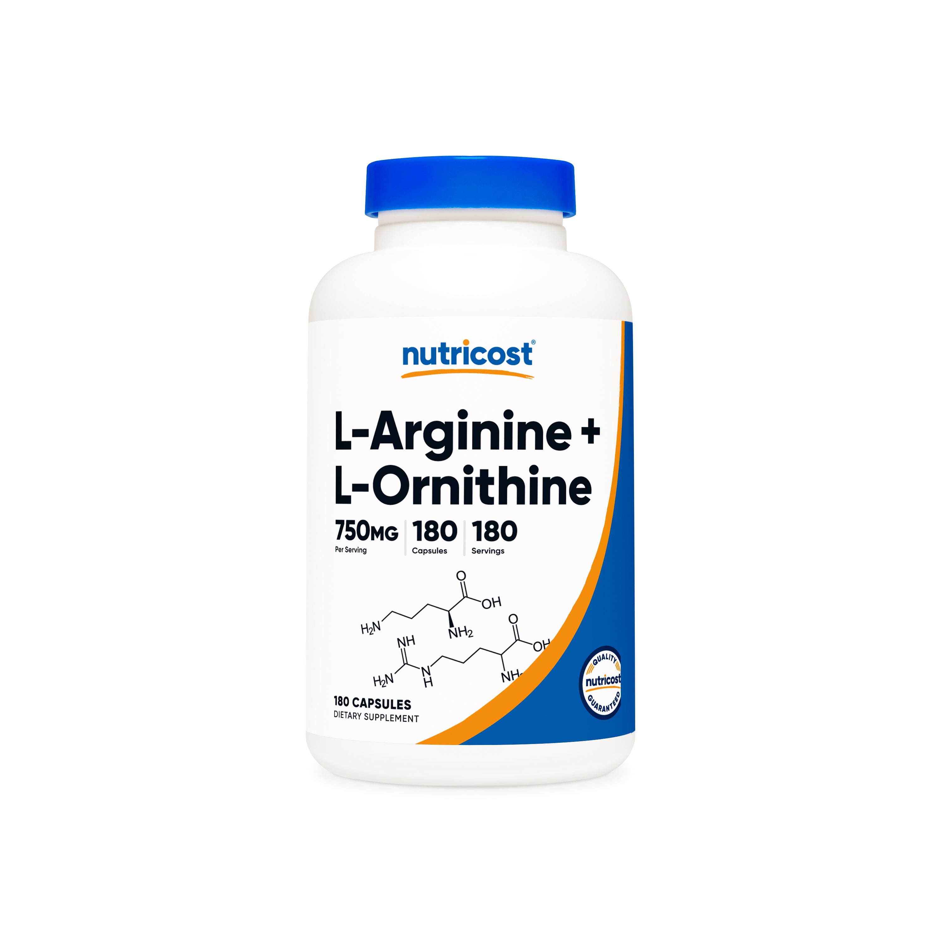 Nutricost L-Arginine L-Ornithine Capsules