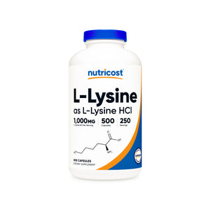 Nutricost L-Lysine Capsules