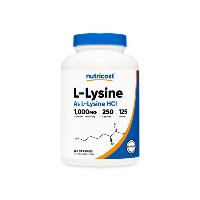 Nutricost L-Lysine Capsules