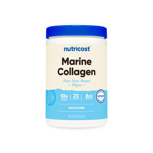 Nutricost Farm-Raised Marine Collagen Powder