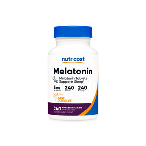 Nutricost Melatonin Tablets (Fast Dissolve)