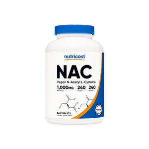 Nutricost N-Acetyl L-Cysteine (NAC) Tablets