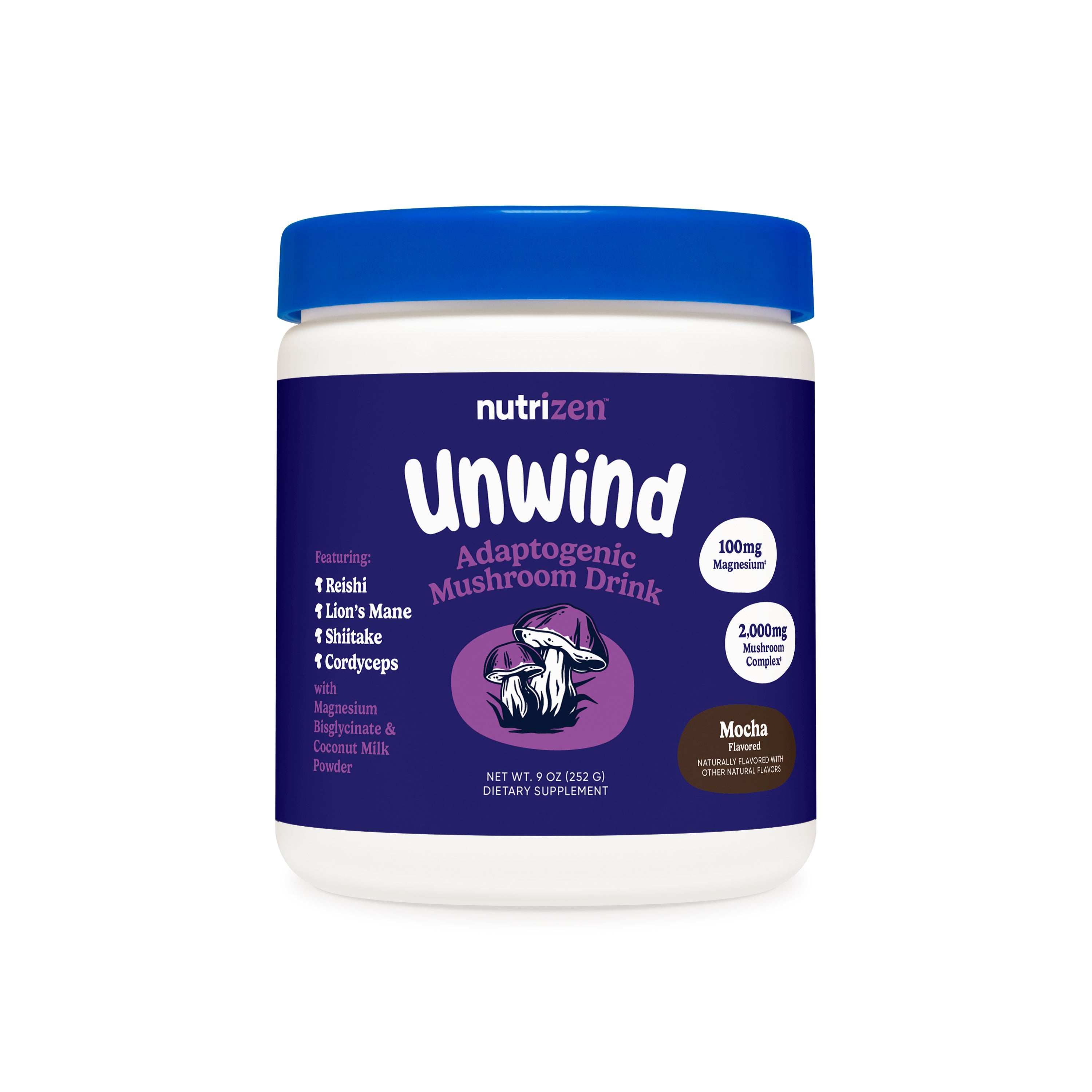 nutri one dünger konzentrat Nutricost, Nutrizen , Unwind, Adaptogenic Mushroom Drink, Mocha