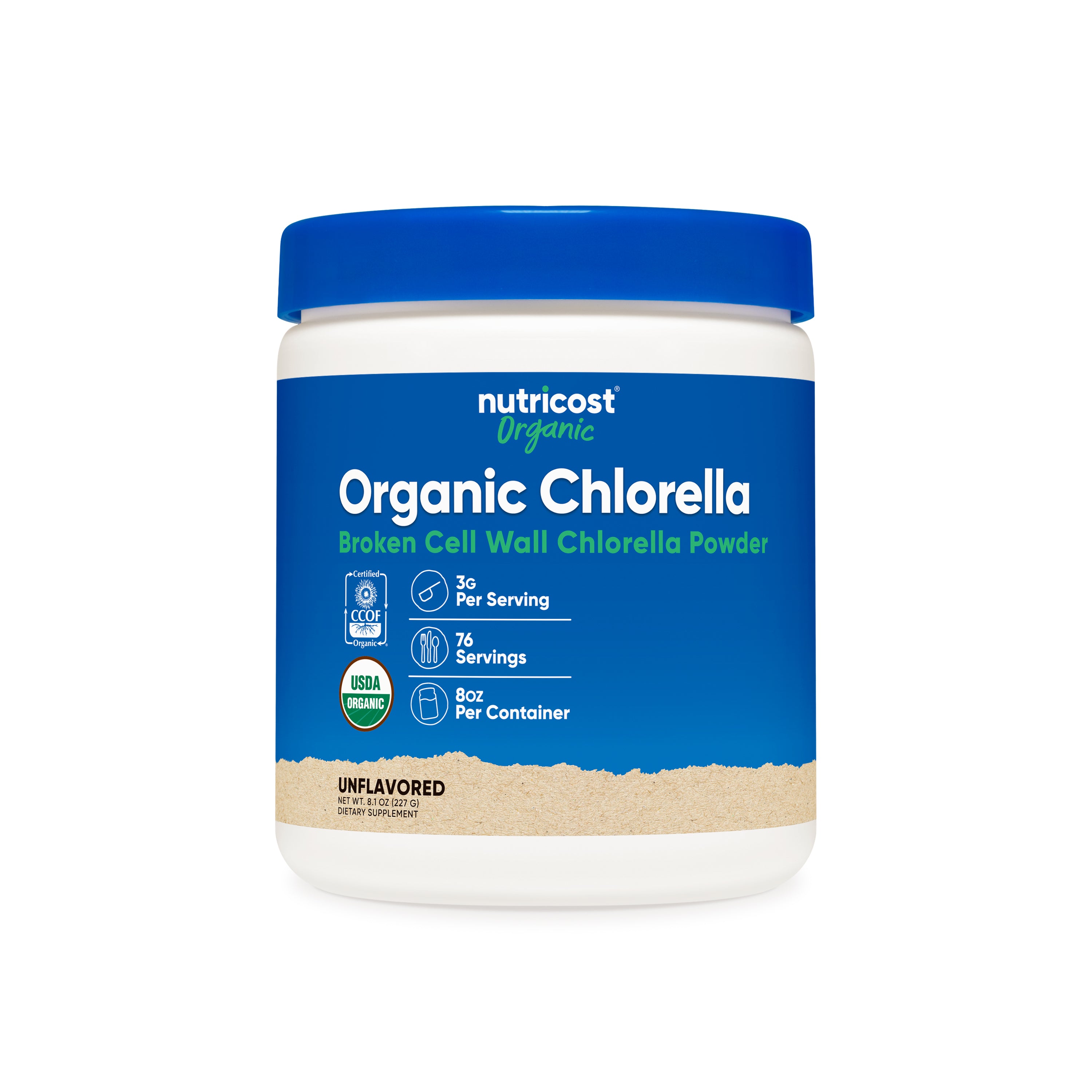 Nutricost Organic Chlorella Powder Nutricost Organic Chlorella Powder