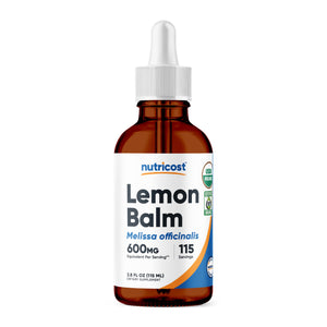 Nutricost Organic Lemon Balm Liquid Extract