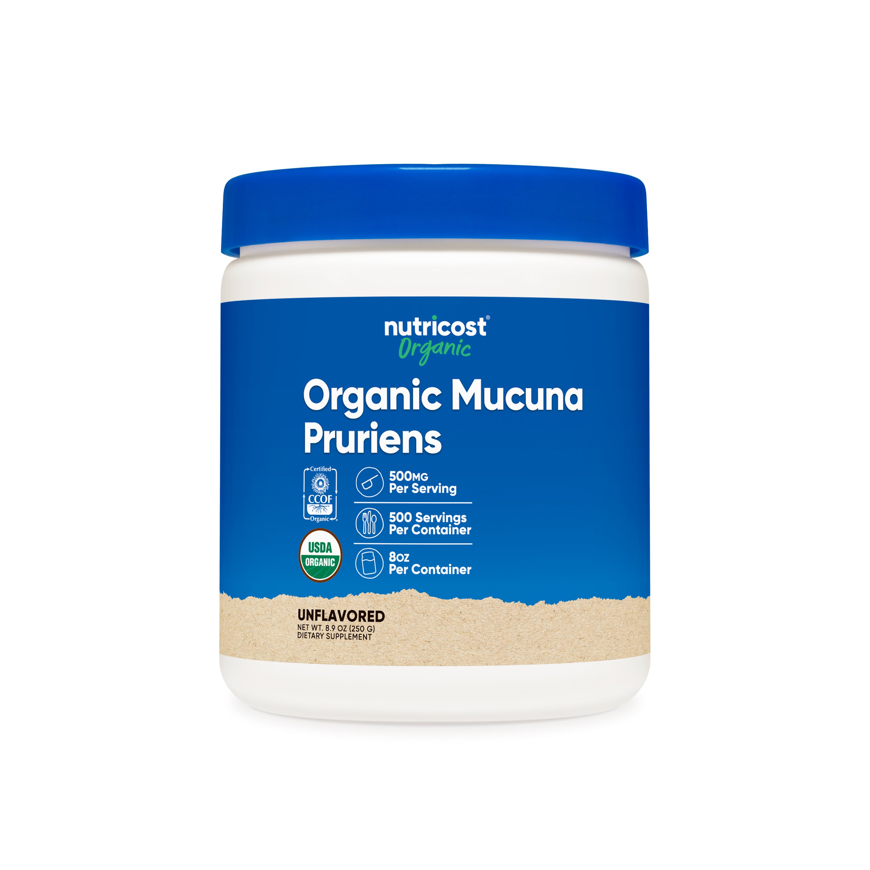 Poudre D'Extrait De Mucuna Pruriens 99% - Qualité Bio - Livraison Gratuite - Exp. 07/2027