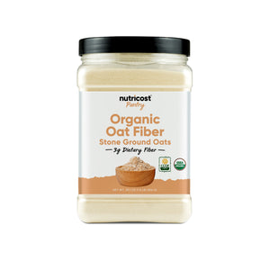 Nutricost Pantry Organic Oat Fiber