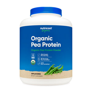 Nutricost Organic Pea Protein Isolate Powder