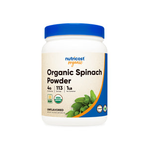 Nutricost Organic Spinach Powder