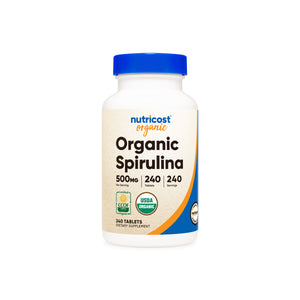 Nutricost Organic Spirulina Tablets