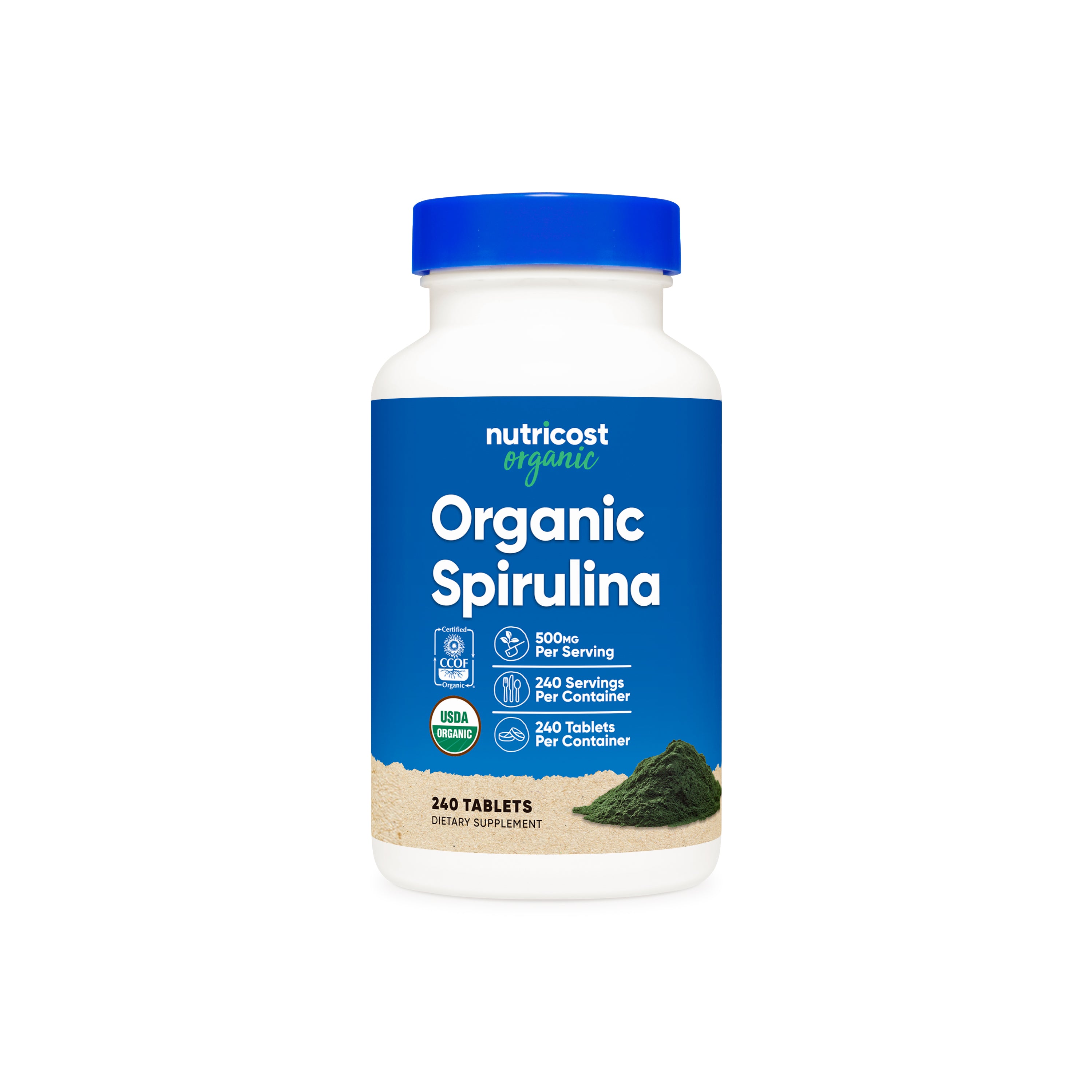 Nutricost Organic Spirulina Tablets Nutricost Organic Spirulina Tablets