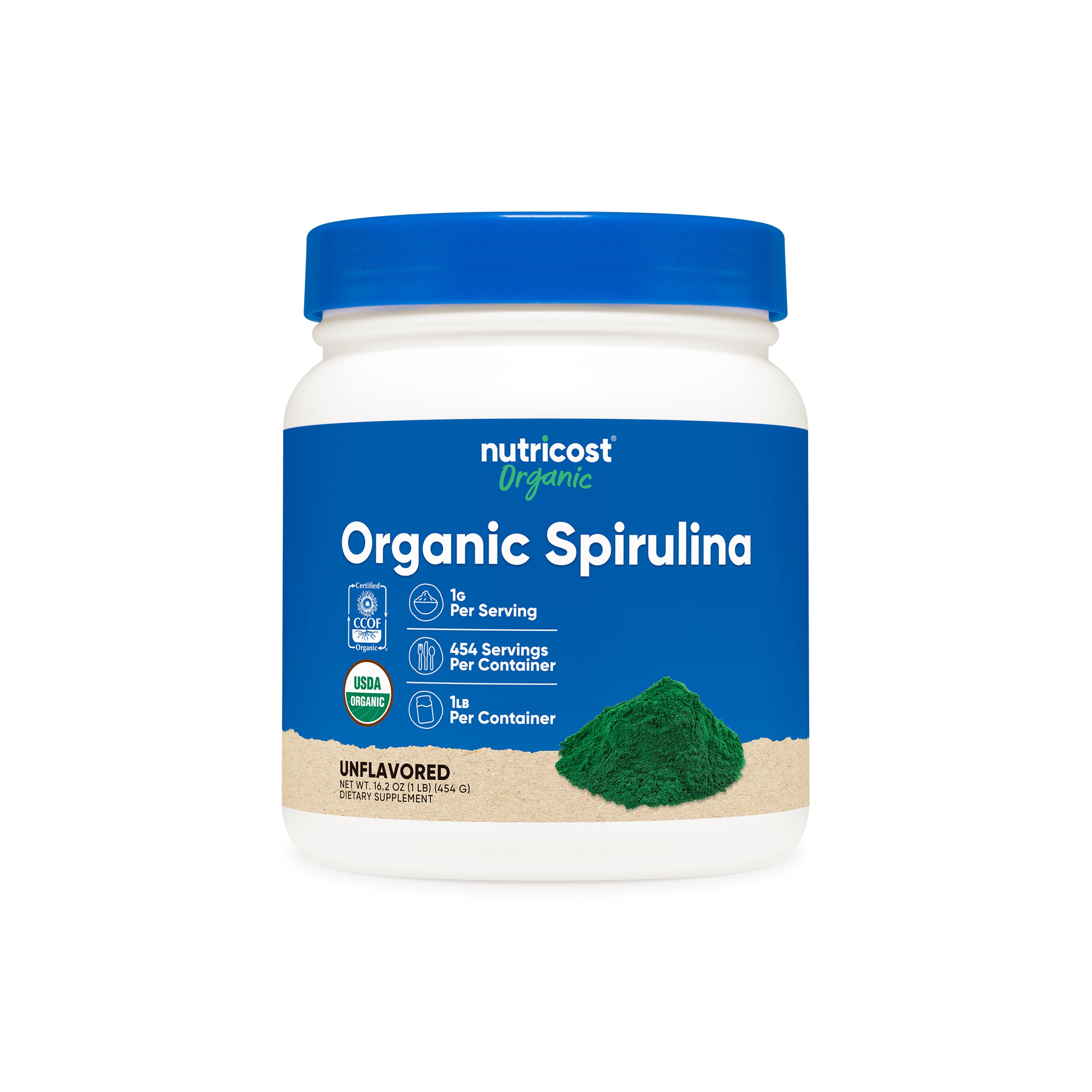 Nutricost Organic Spirulina Powder