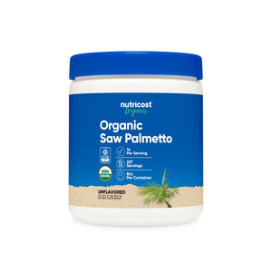 Nutricost Organic Saw Palmetto Powder (8 OZ)