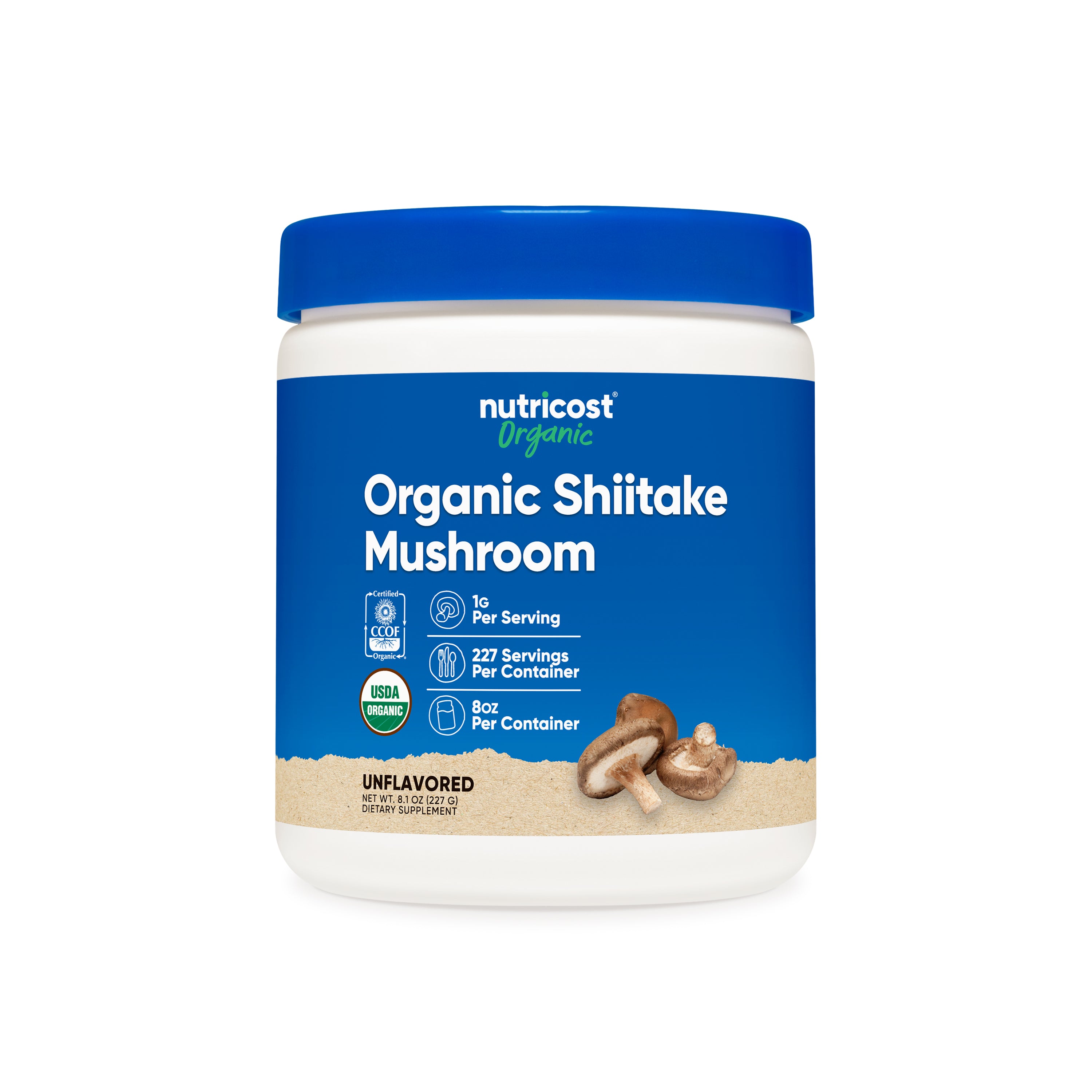 Nutricost Organic Shiitake Mushroom Powder Nutricost Organic Shiitake Mushroom Powder