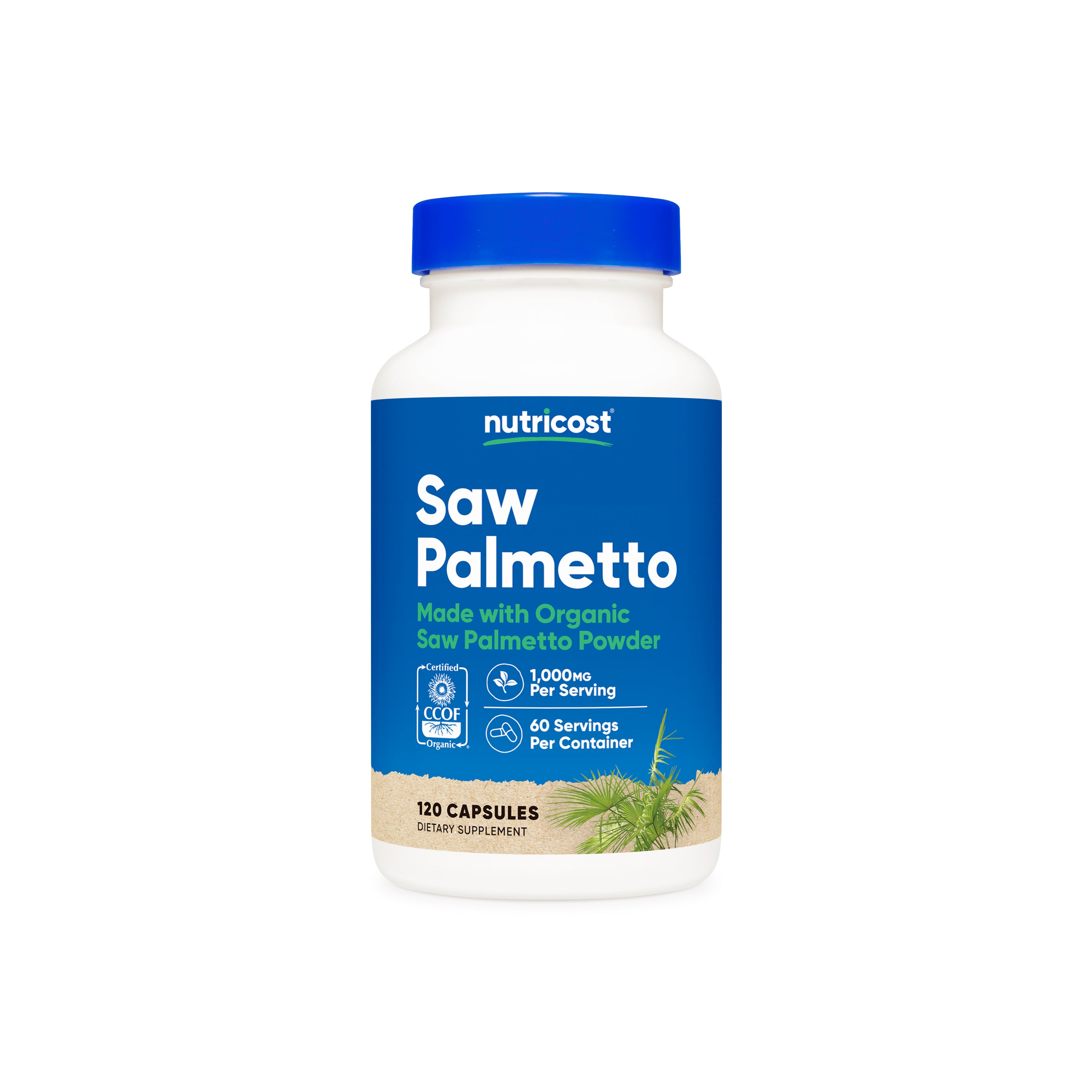 Nutricost Made With Organic Saw Palmetto Capsules Nutricost Made With Organic Saw Palmetto Capsules