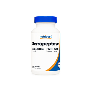 Nutricost Serrapeptase 40,000 SPU (20 MG) (120 CAP)