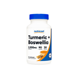 Nutricost Turmeric + Boswellia Capsules