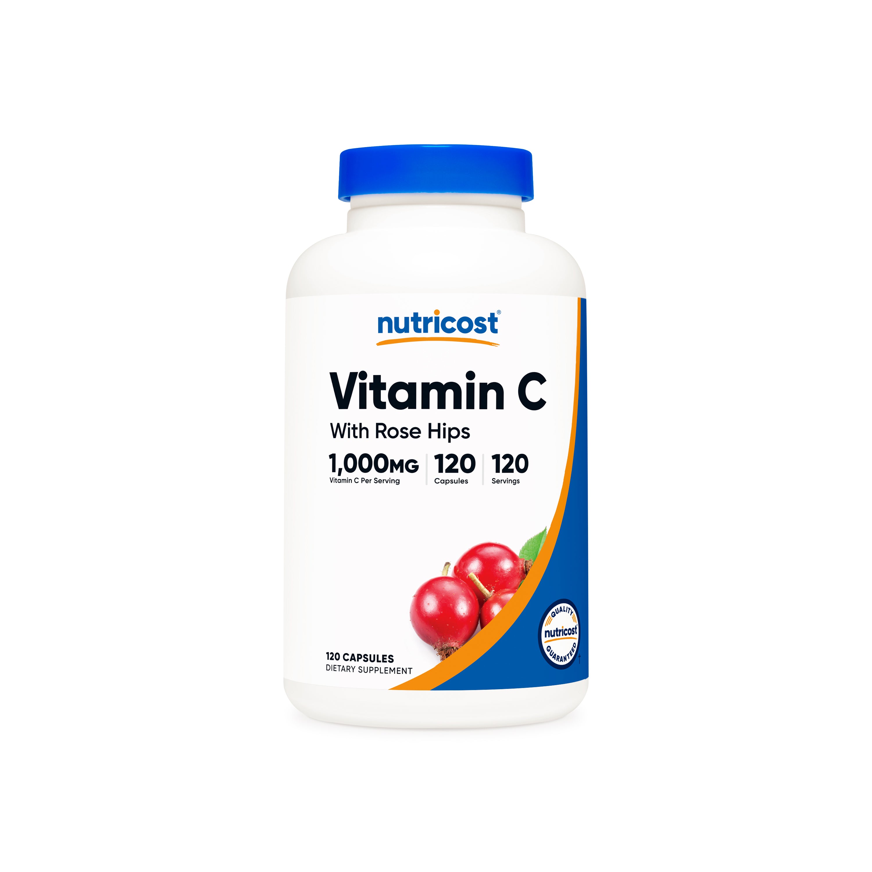 Nutricost Vitamin C with Rose Hips Capsules Nutricost Vitamin C with Rose Hips Capsules