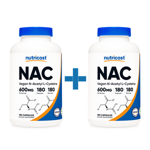 Nutricost N-Acetyl L-Cysteine (NAC) Double Bundle