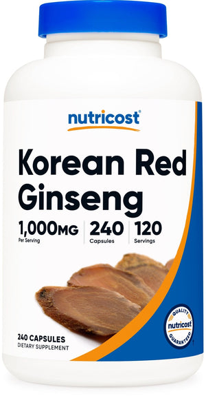 Nutricost Korean Red Ginseng Capsules