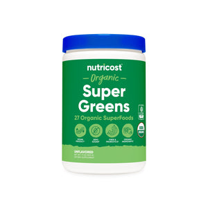 Nutricost Organic Super Greens Powder - 30 Serving